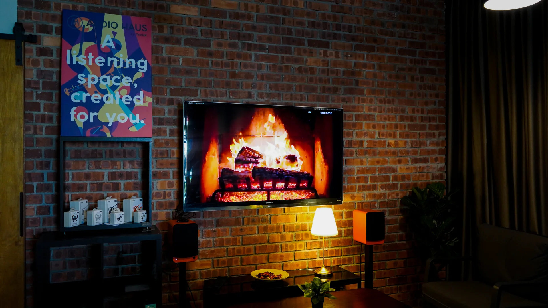 Visual storytelling at Audio Haus